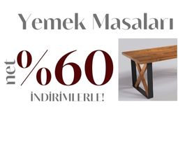 Ahşap Yemek Masaları