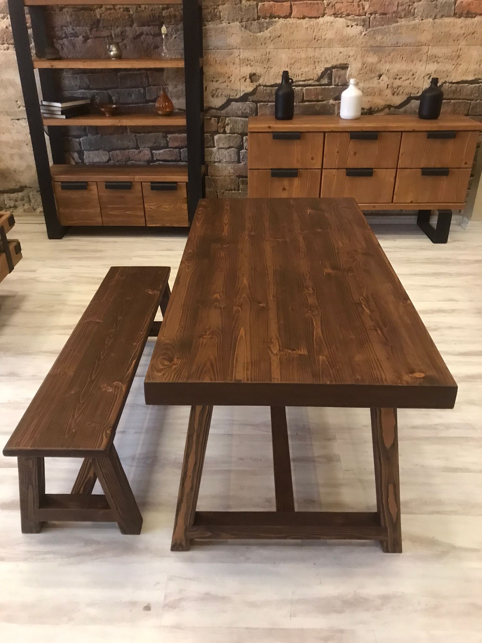 NTConcept FarmLife Ahşap Yemek Masası