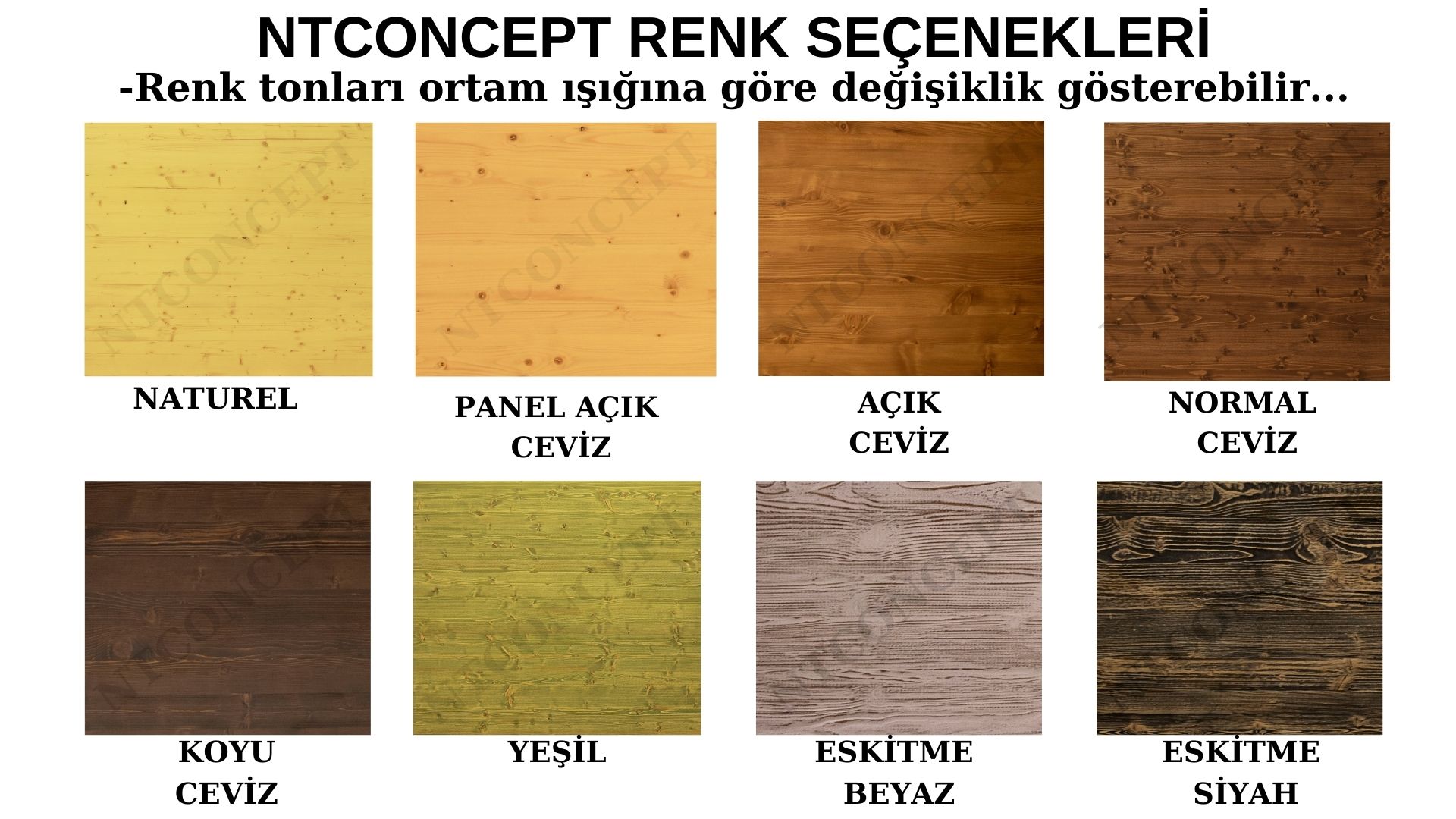 Min Ntconcept Masif Ahşap Sehpa