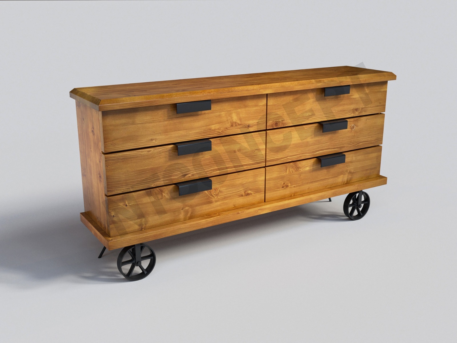 Aden Ntconcept Masif Ağaç Konsol