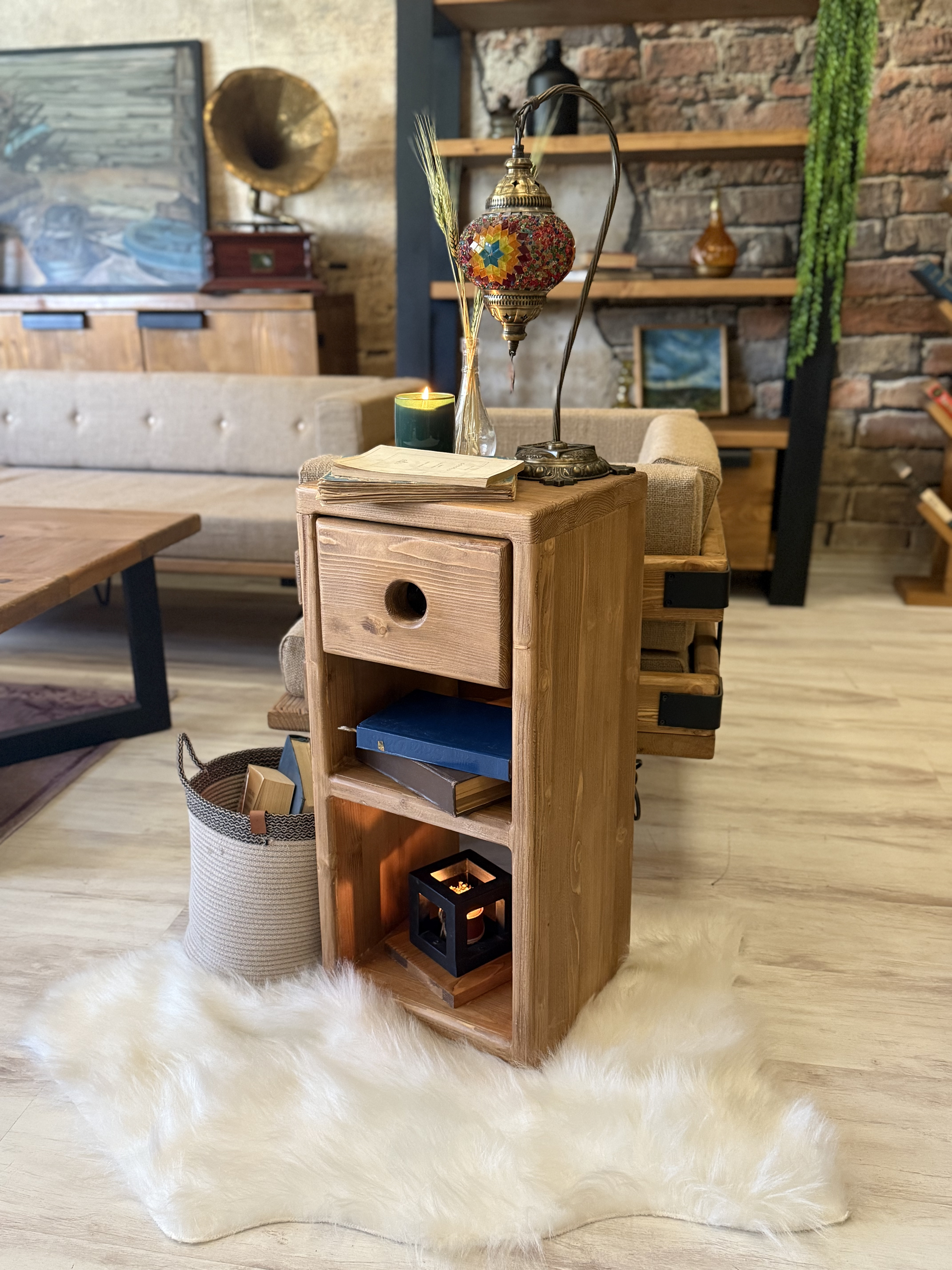 Ntconcept Niyola Masif Ağaç Komidin