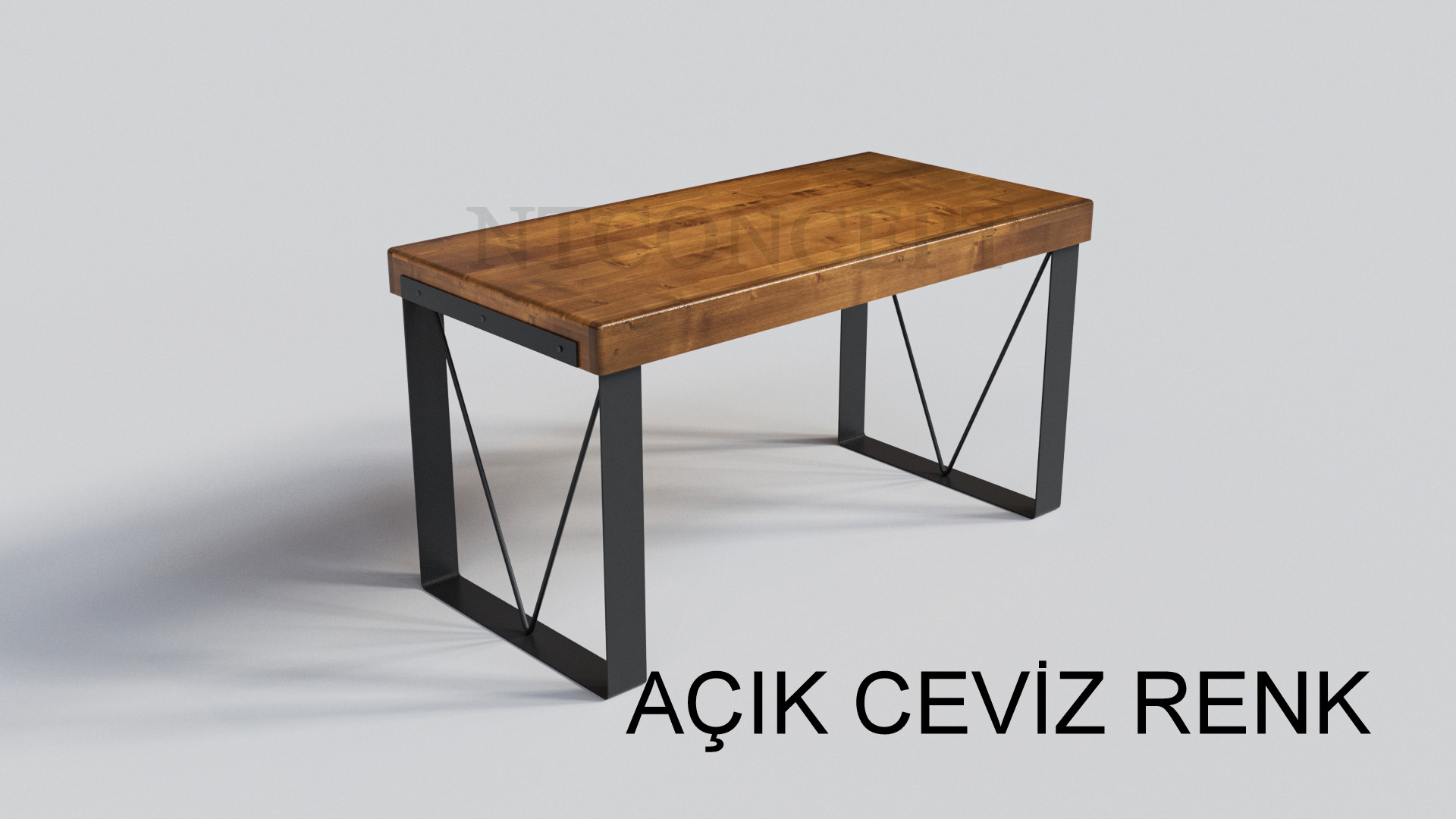 Lilien Ntconcept Masif Ağaç Çalışma Masası