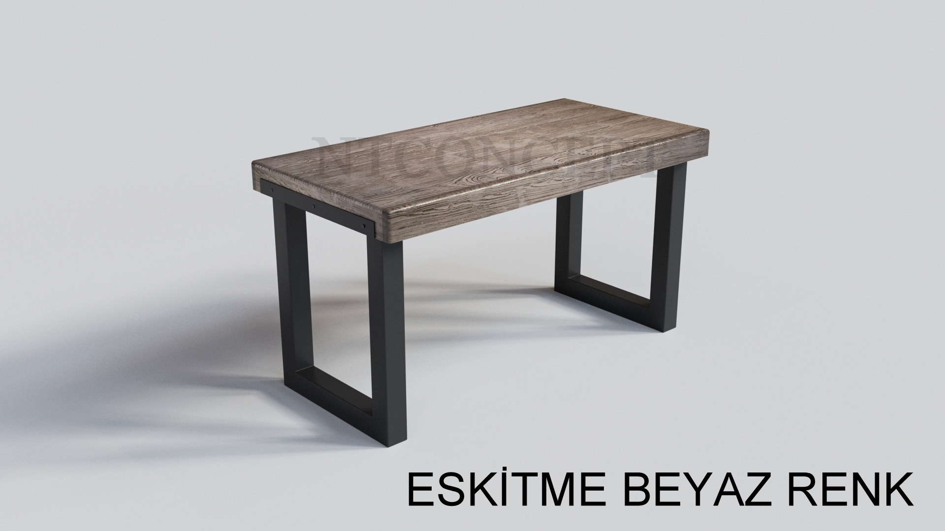 Mina Ntconcept Masif Ağaç Çalışma Masası 