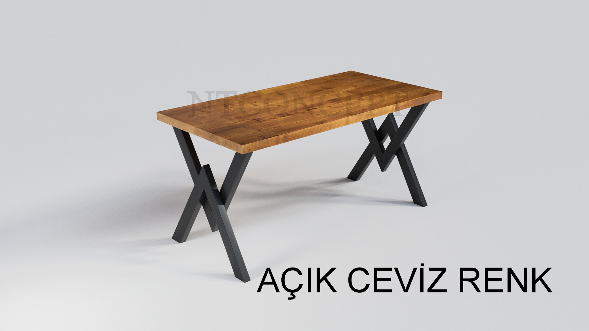 Winte Ntconcept Masif Ağaç Çalışma Masası