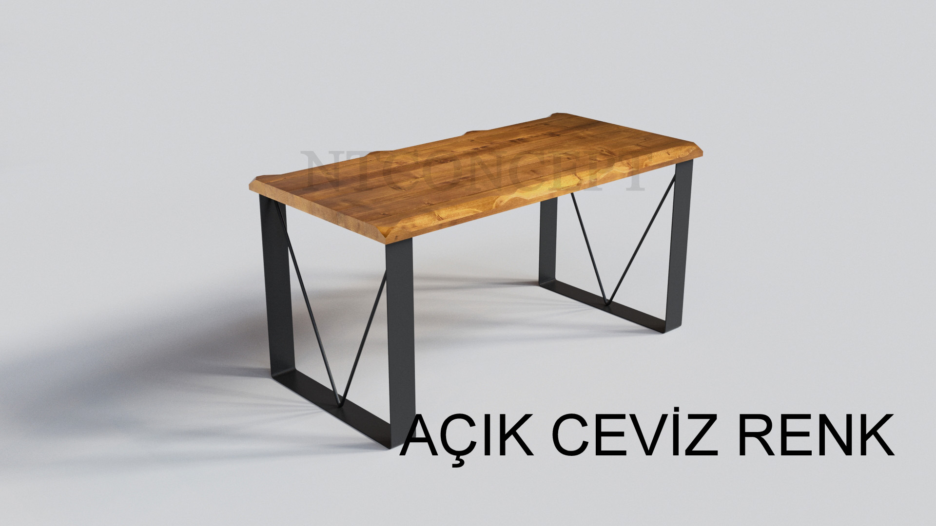 Lita Ntconcept Masif Ağaç Çalışma Masası 
