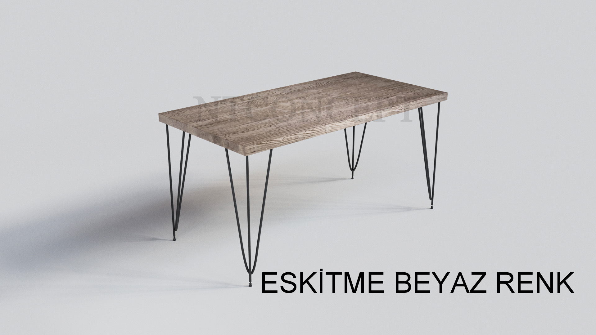 Tena Ntconcept Masif Ağaç Çalışma Masası