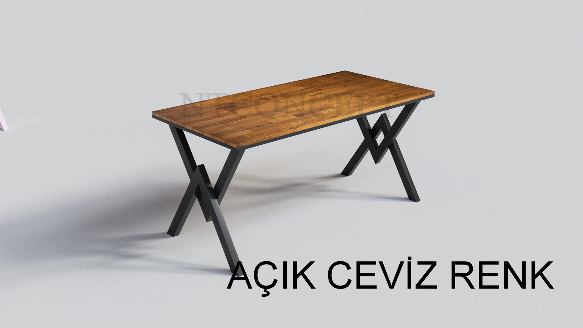 Tirien Ntconcept Masif Ağaç Çalışma Masası