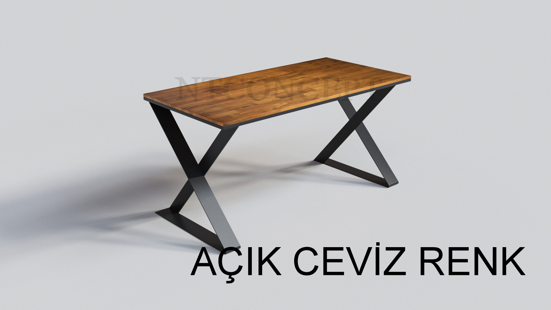 Manj Ntconcept Masif Ağaç Çalışma Masası