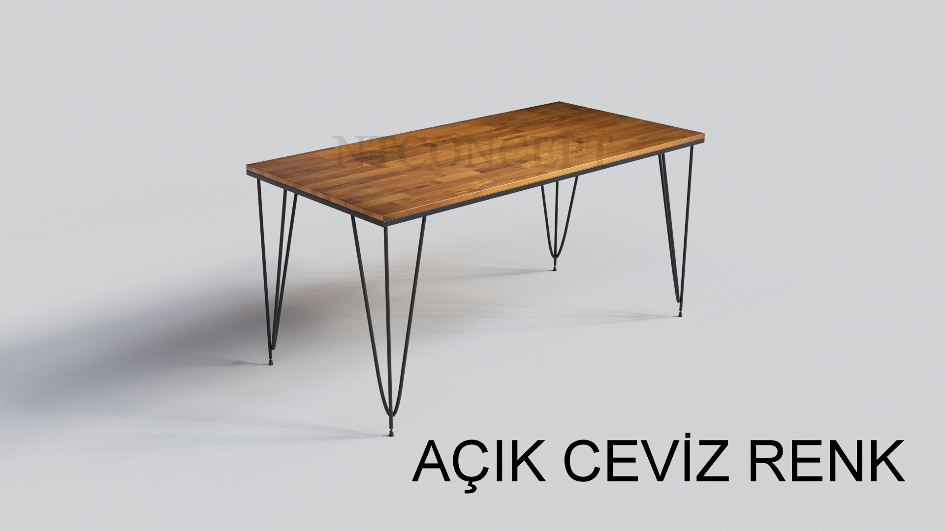 Eyfel Ntconcept Masif Ağaç Çalışma Masası