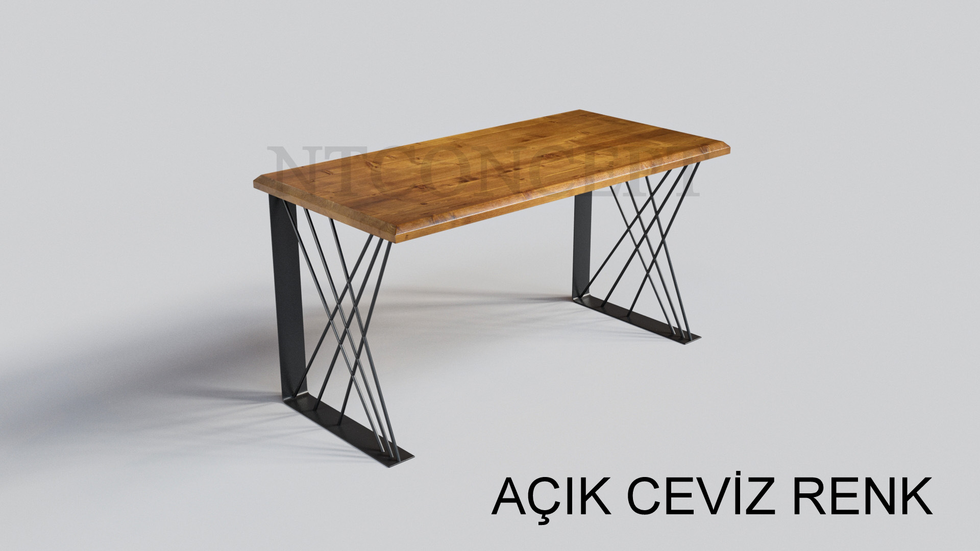 Bui Ntconcept Masif Ağaç Çalışma Masası 