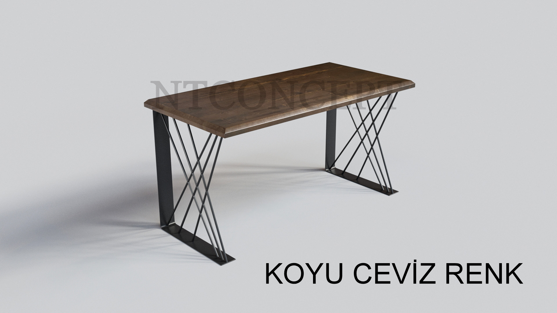 Bui Ntconcept Masif Ağaç Çalışma Masası 