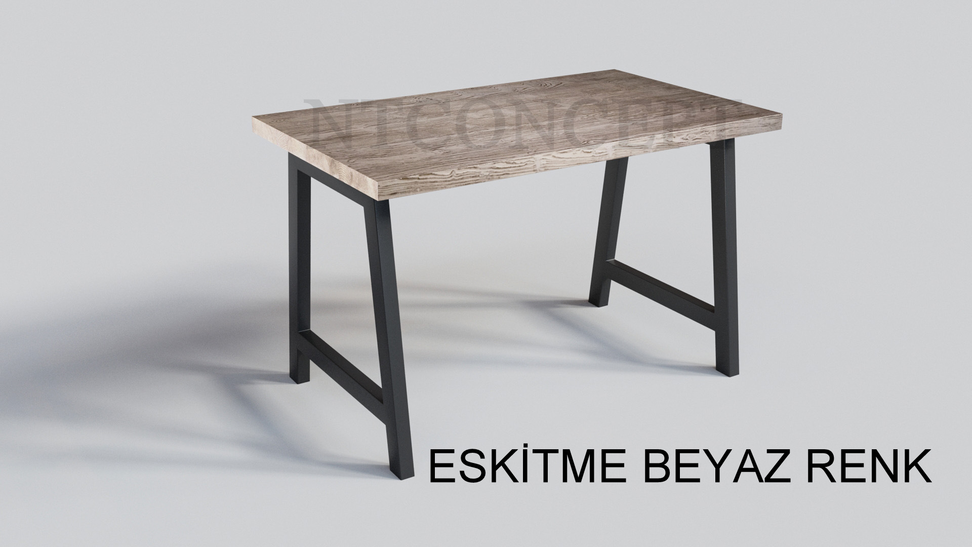 Tuale Ntconcept Masif Ağaç Çalışma Masası 