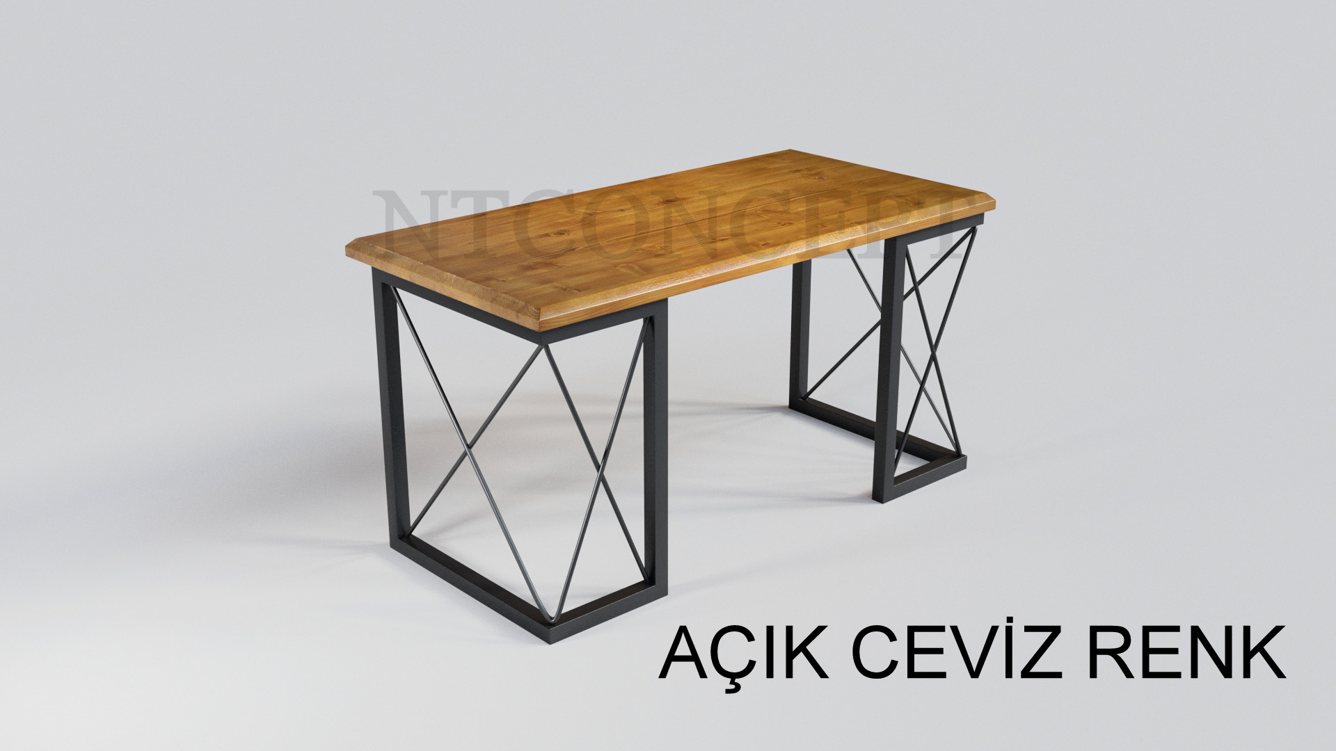 Wain Ntconcept Masif Ağaç Çalışma Masası 