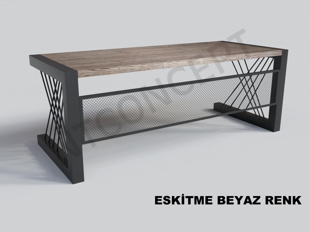 Alfa Ntconcept Masif Ağaç Ofis ve Çalışma Masası 4