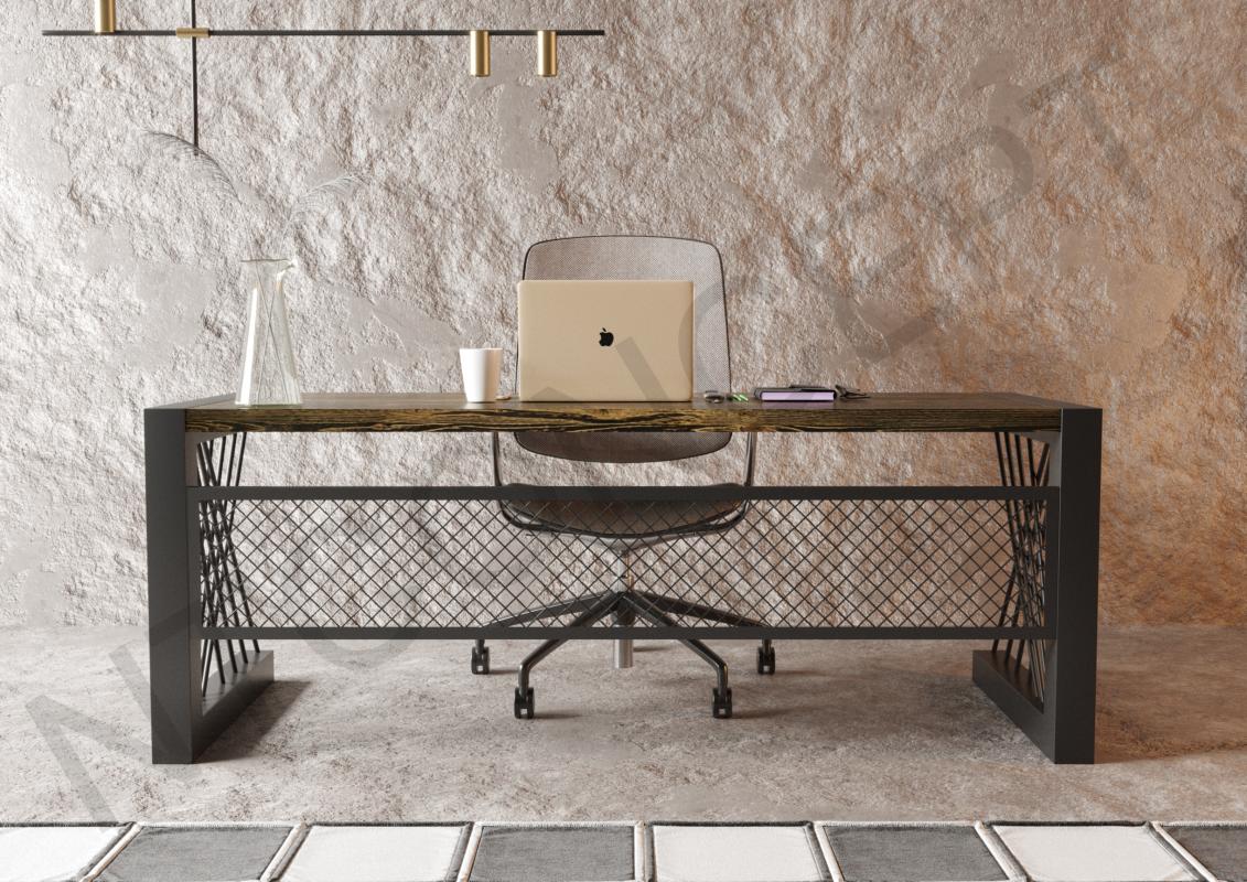 Alfa Ntconcept Masif Ağaç Ofis ve Çalışma Masası 3