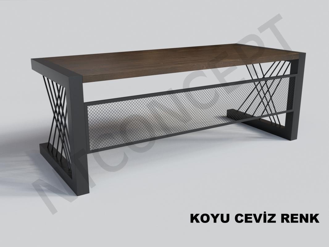 Alfa Ntconcept Masif Ağaç Ofis ve Çalışma Masası 4
