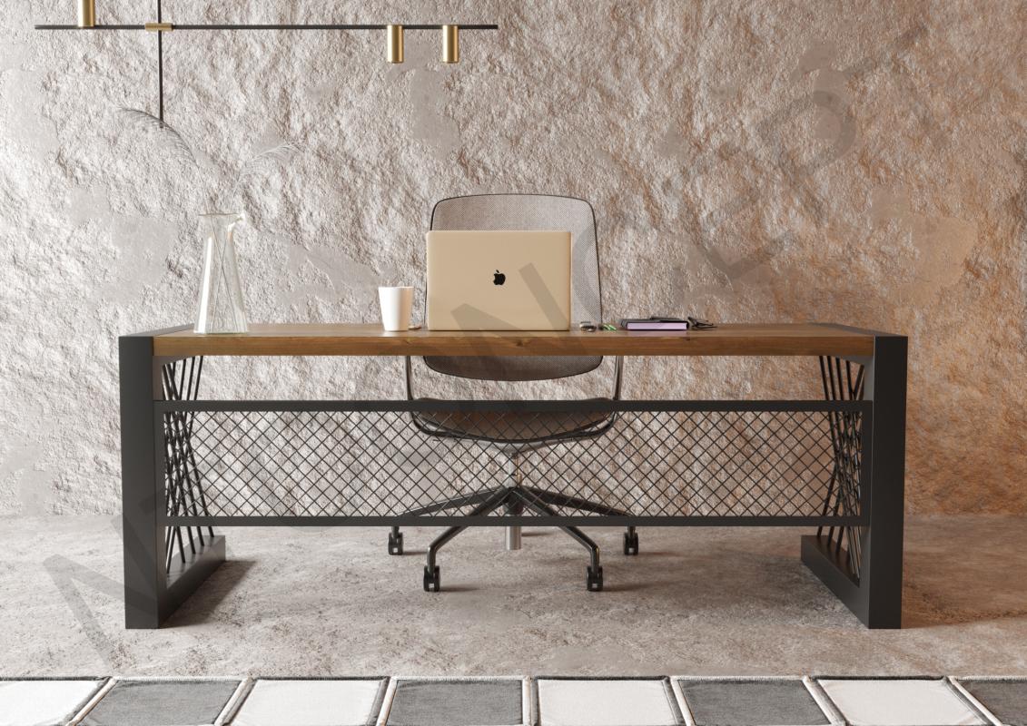 Alfa Ntconcept Masif Ağaç Ofis ve Çalışma Masası 5