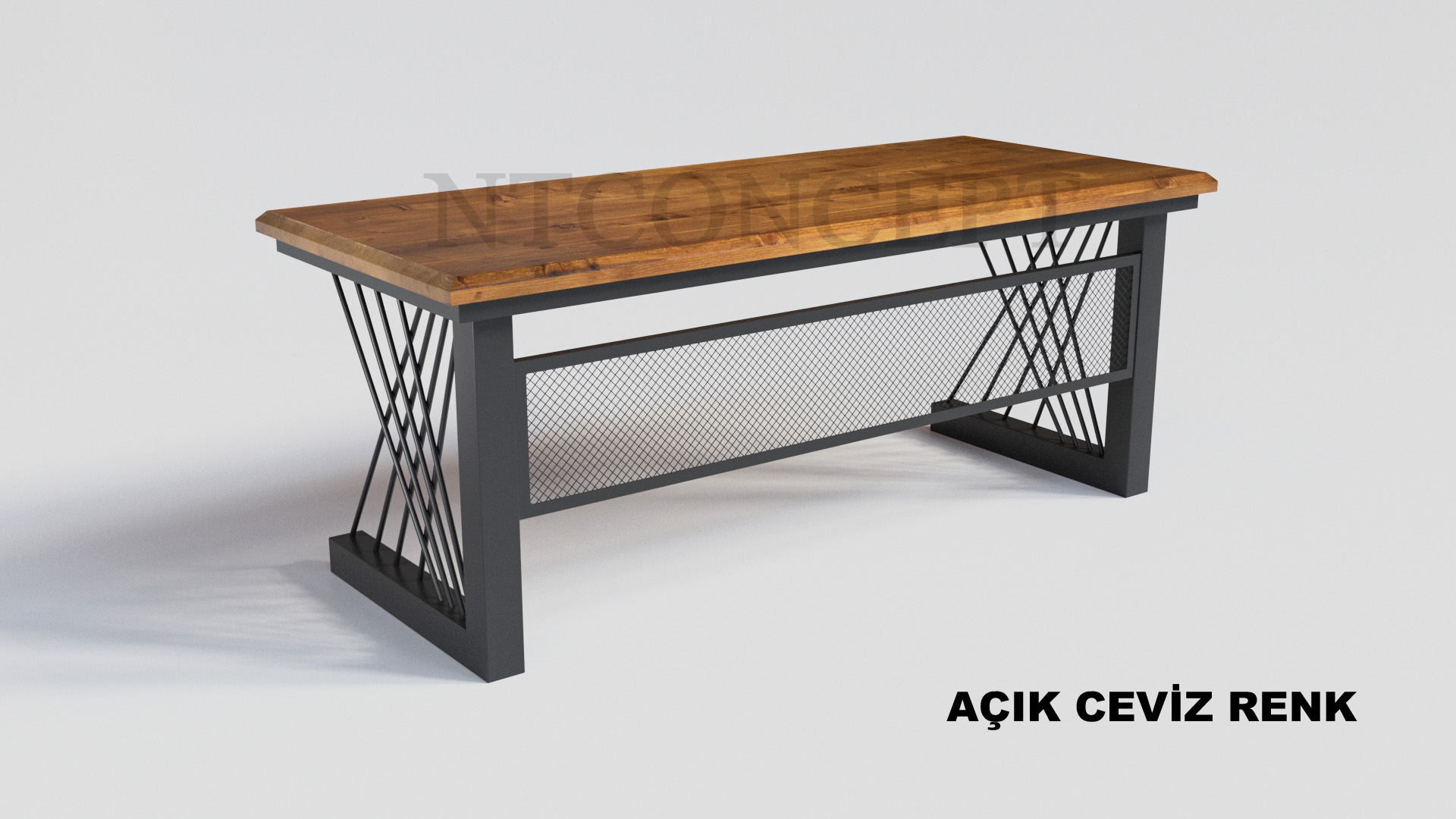 Ntconcept Onix Masif Ağaç Ofis ve Çalışma Masası