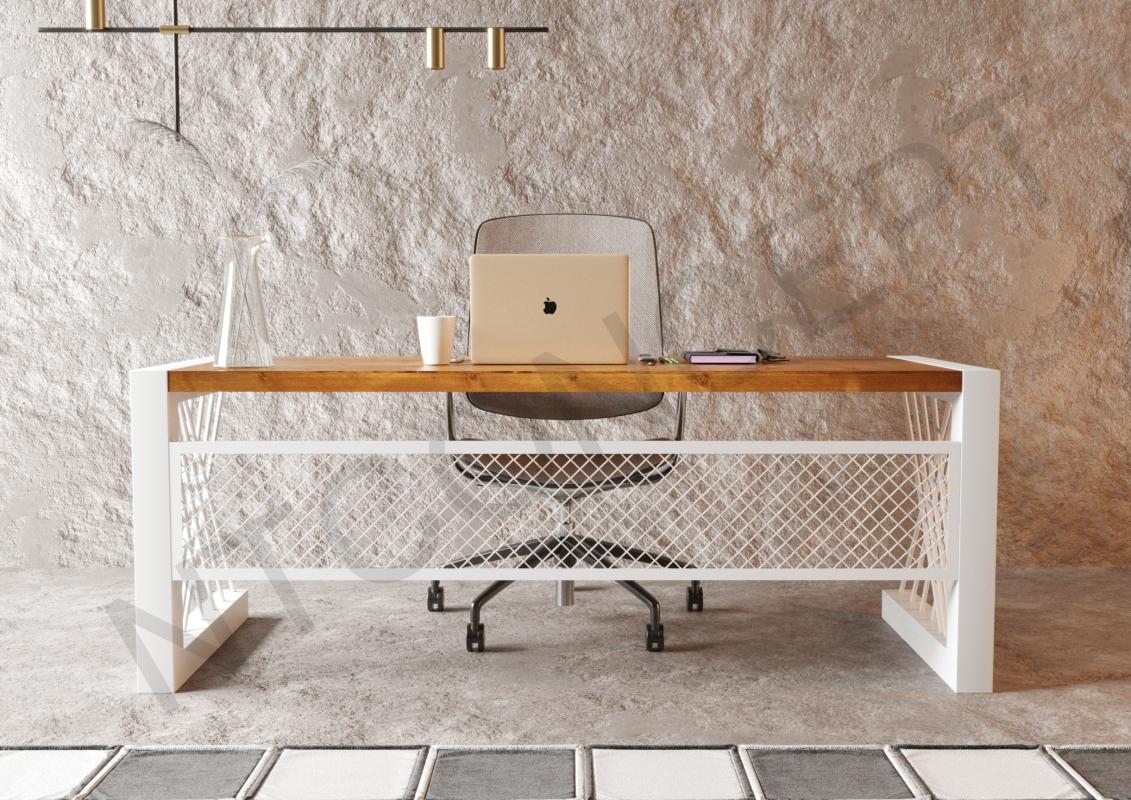 Alfa Ntconcept Masif Ağaç Ofis ve Çalışma Masası 6