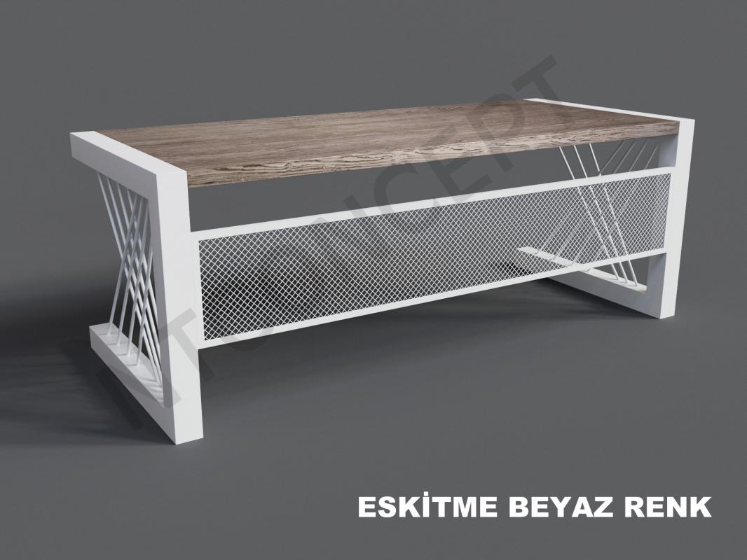 Alfa Ntconcept Masif Ağaç Ofis ve Çalışma Masası 9