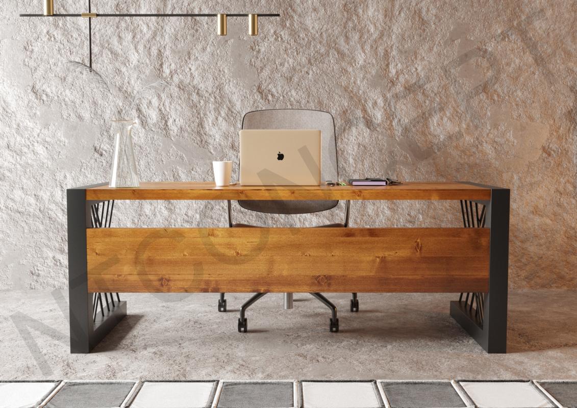 Trin Ntconcept Masif Ağaç Ofis ve Çalışma Masası 