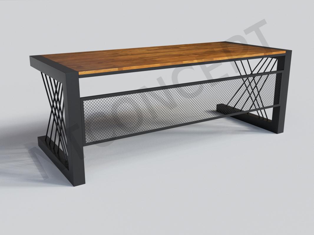 Asya Ntconcept Masif Ağaç Ofis ve Çalışma Masası 