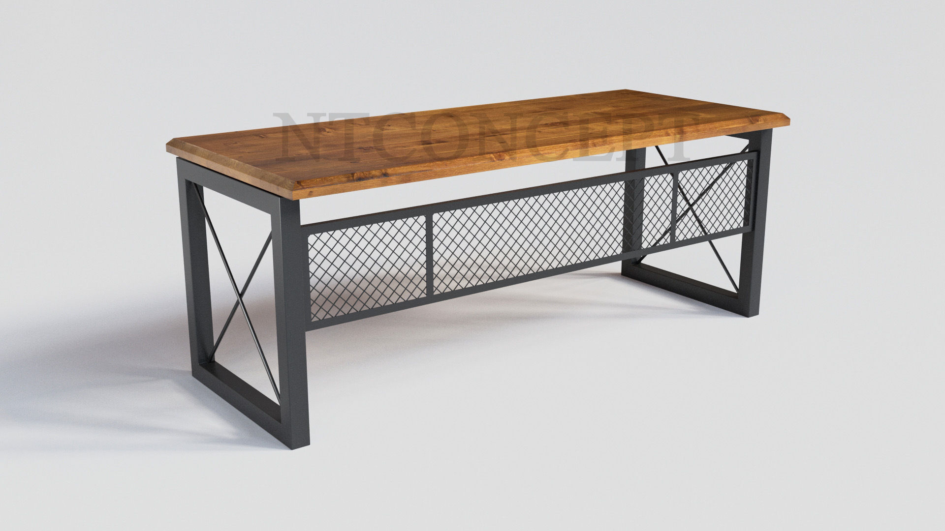 Truva Ntconcept Masif Ağaç Ofis ve Çalışma Masası 