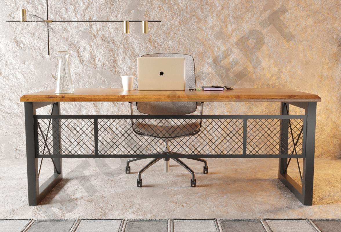 Truva Ntconcept Masif Ağaç Ofis ve Çalışma Masası 