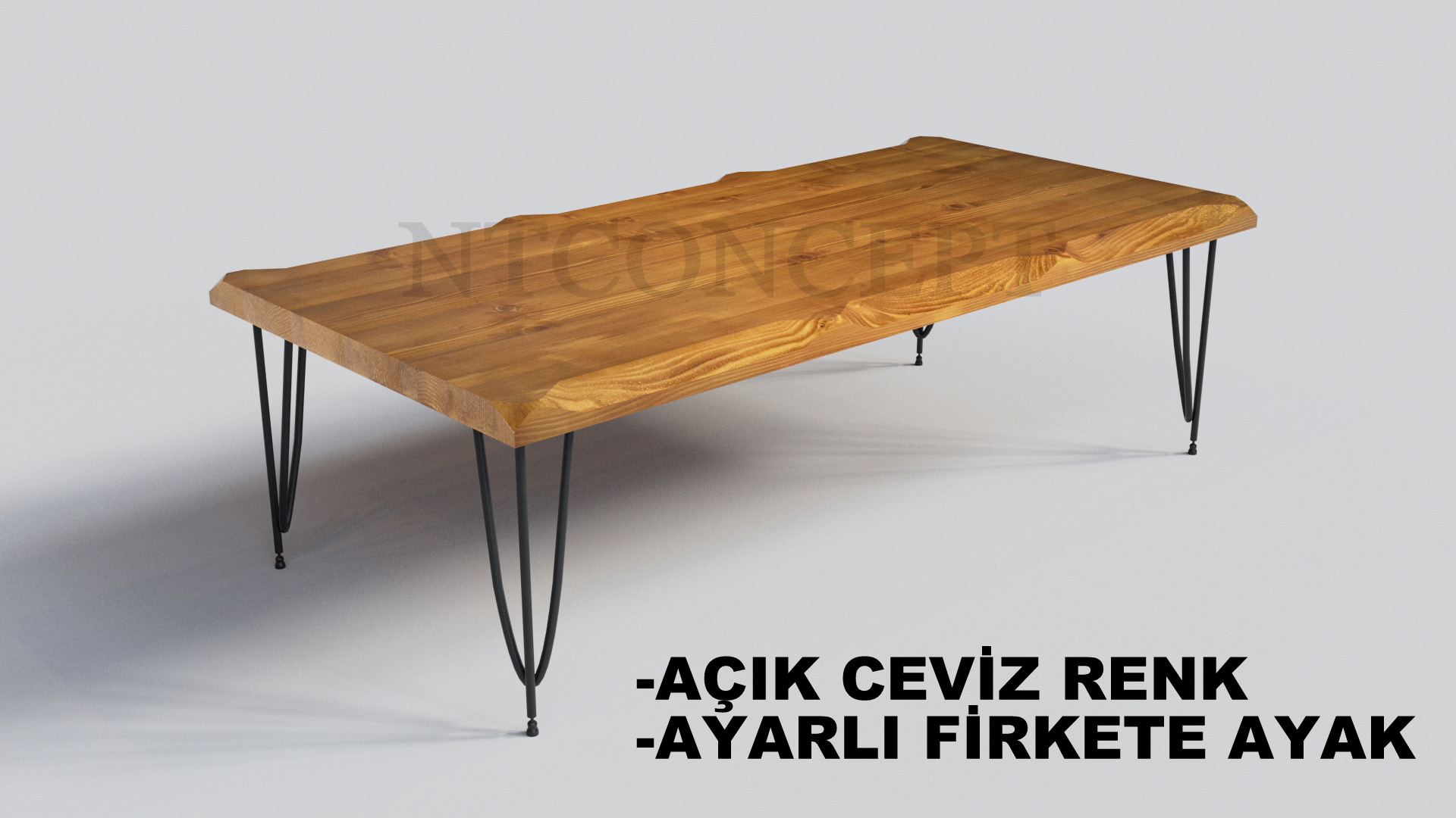 Sui Ntconcept Masif Ahşap Sehpa