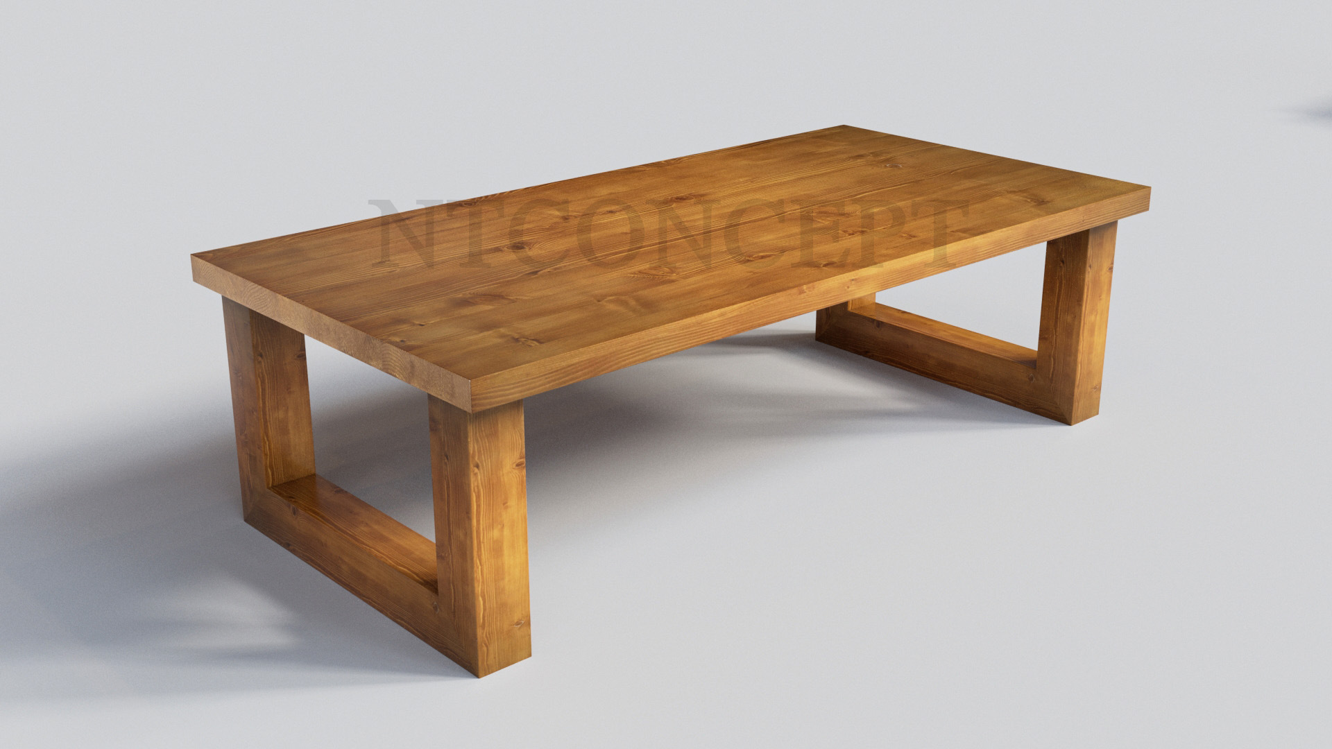 Lif Ntconcept Ahşap Ayak Masif Ahşap Sehpa