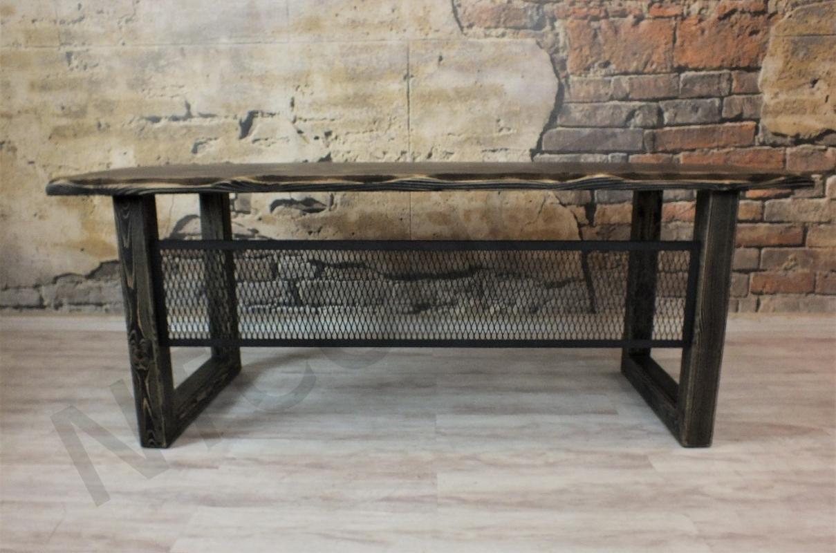 Eskitme%20Siyah%20Renk%20Masif%20Ahşap%20Metal%20Ön%20Panelli%20Ofis%20ve%20Çalışma%20Masası