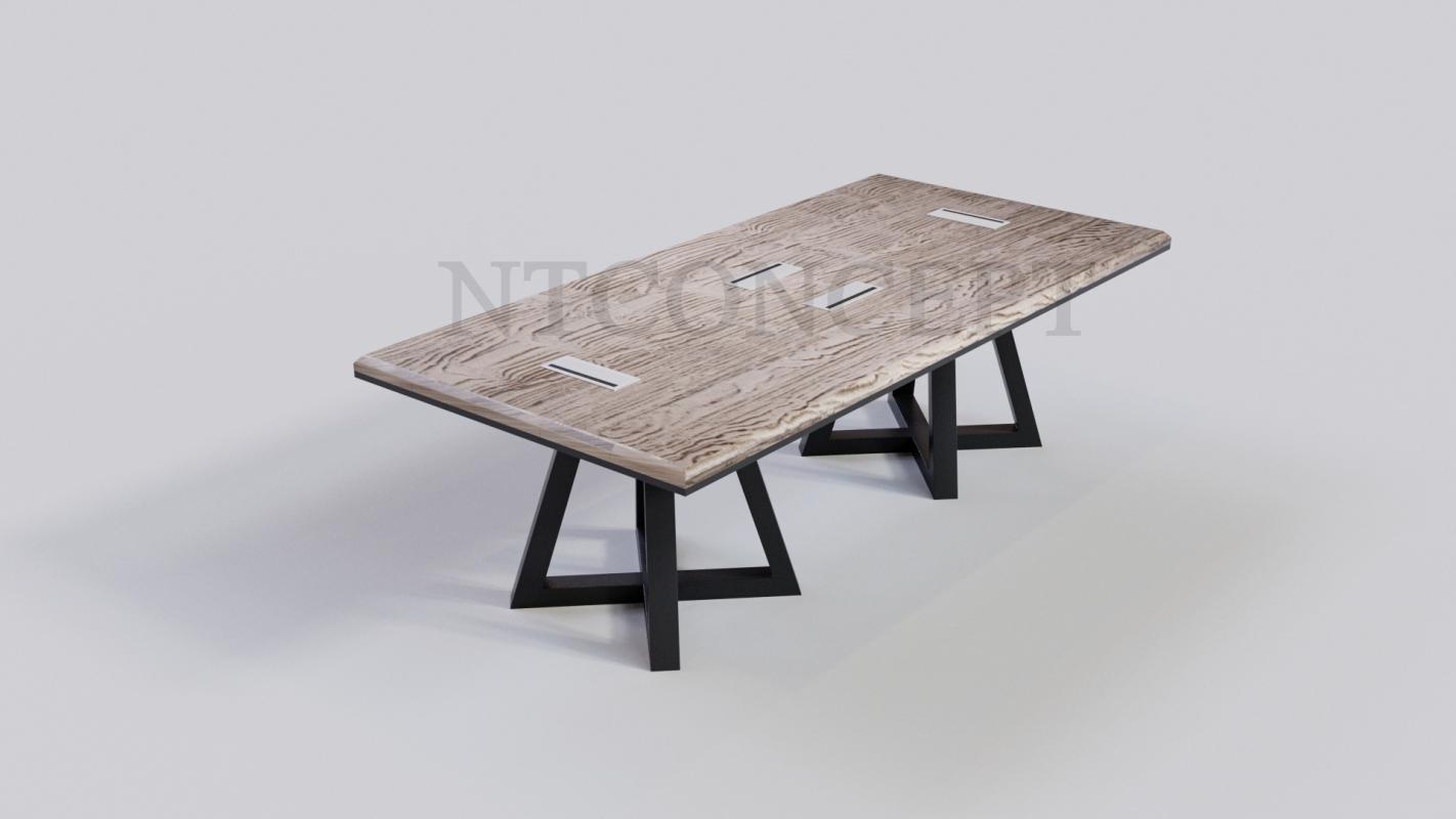 Ntconcept  Quen Masif Ahşap Toplantı Masası