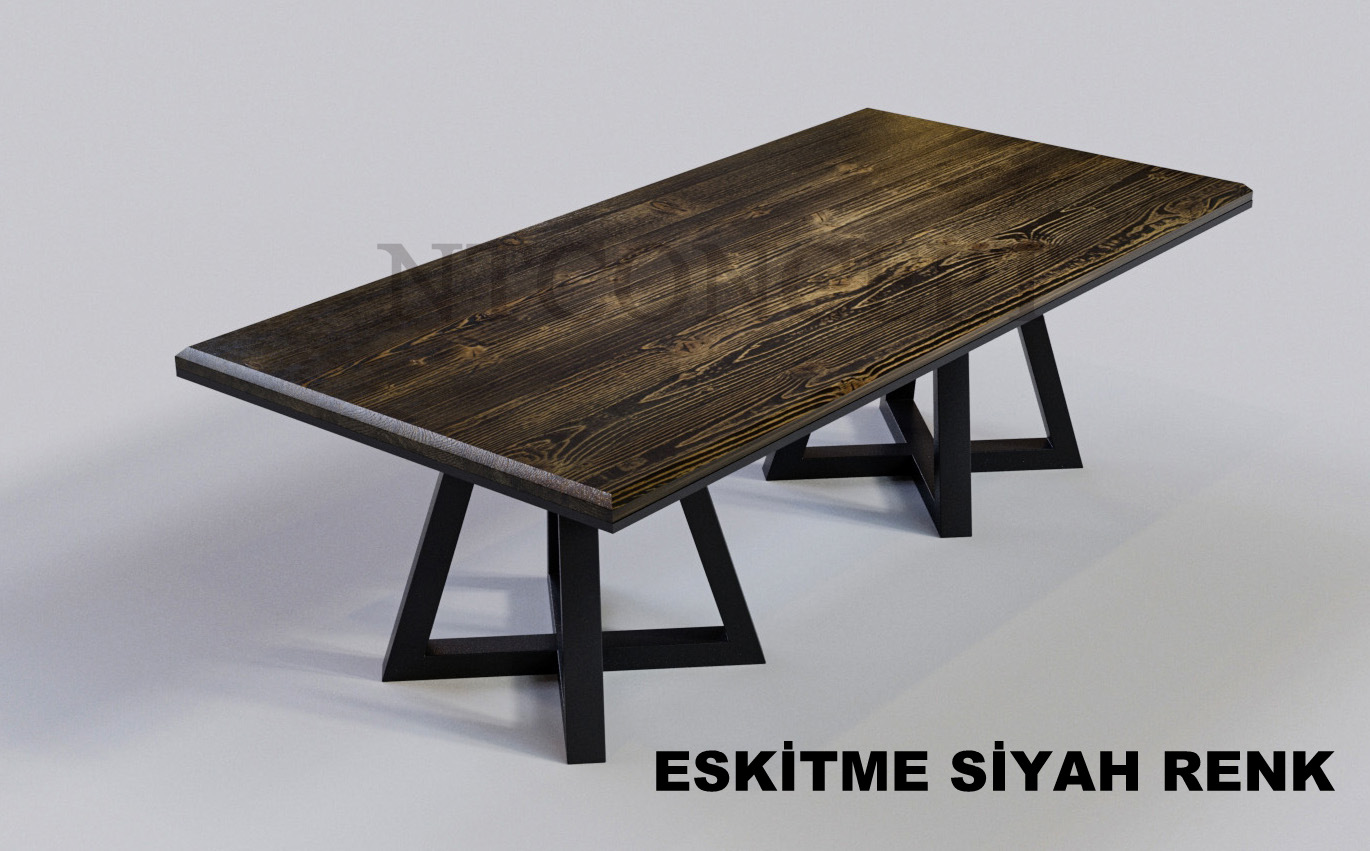 Ntconcept Quen Masif Ahşap Toplantı Masası