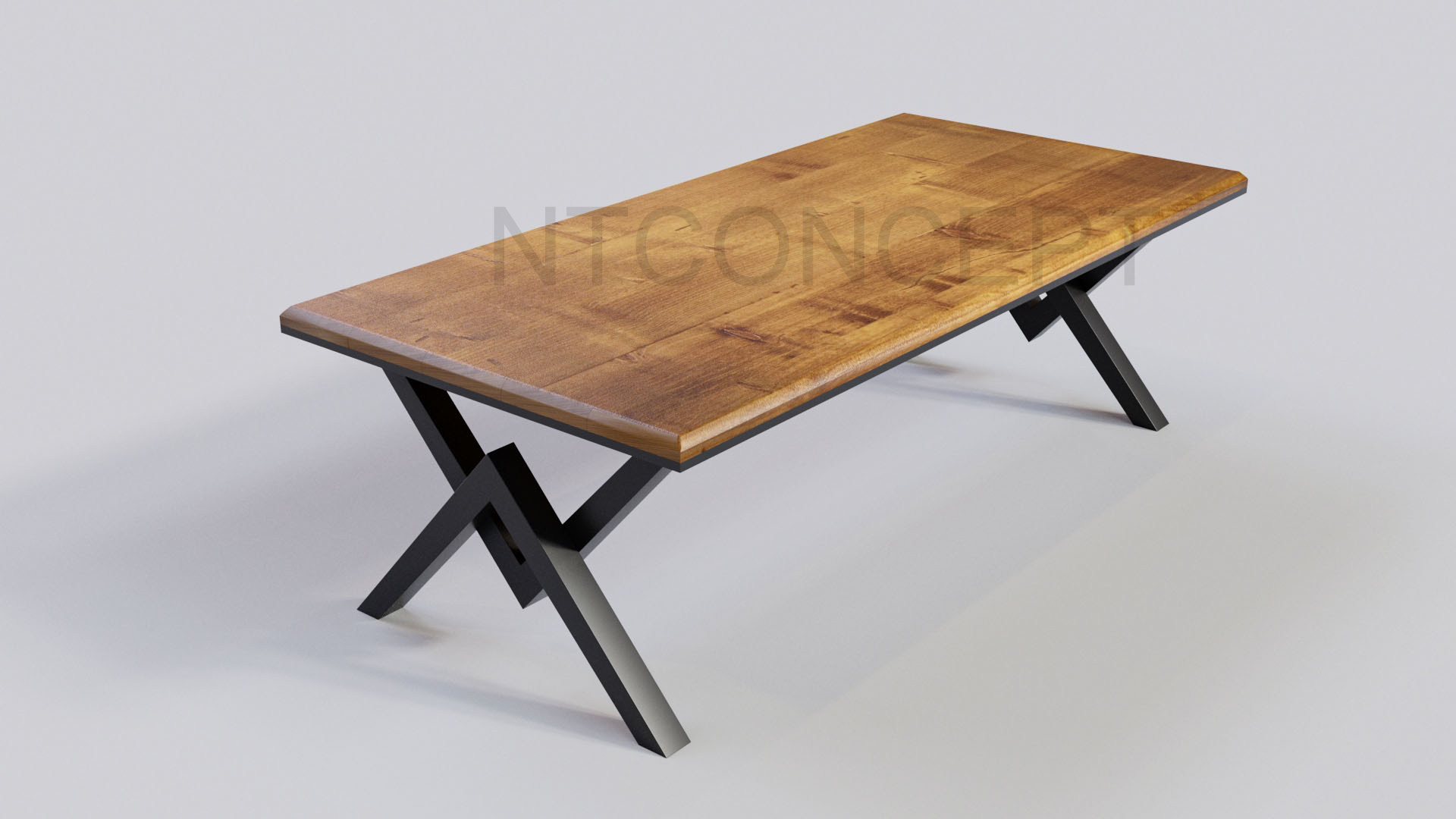 Ntconcept Venüs Masif Ahşap Toplantı Masası