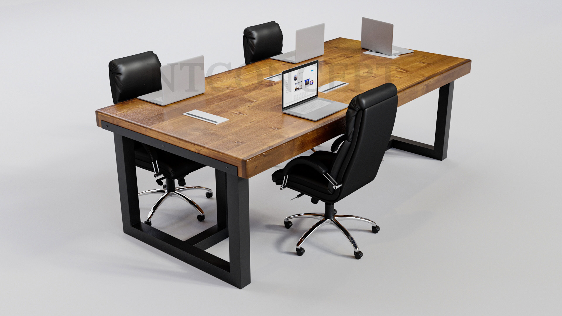 Ntconcept Kenna Masif Ahşap Toplantı Masası