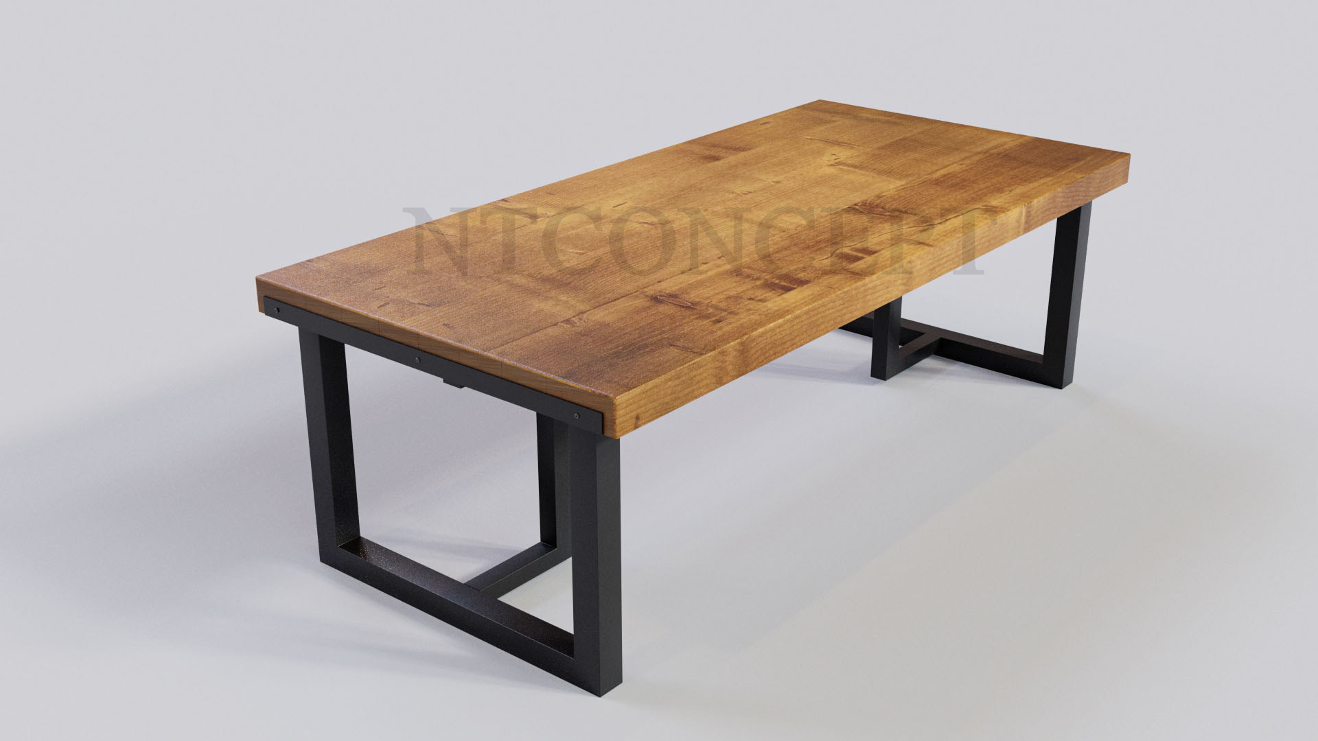Ntconcept Kenna Masif Ahşap Toplantı Masası