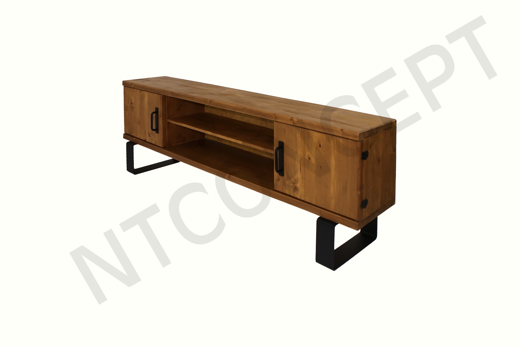 Ron Ntconcept Masif Ahşap Tv Stand