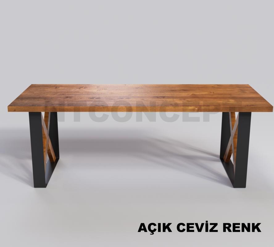 Ntconcept%20Mirna%20Doğal%20Ahşap%20Yemek%20Masası