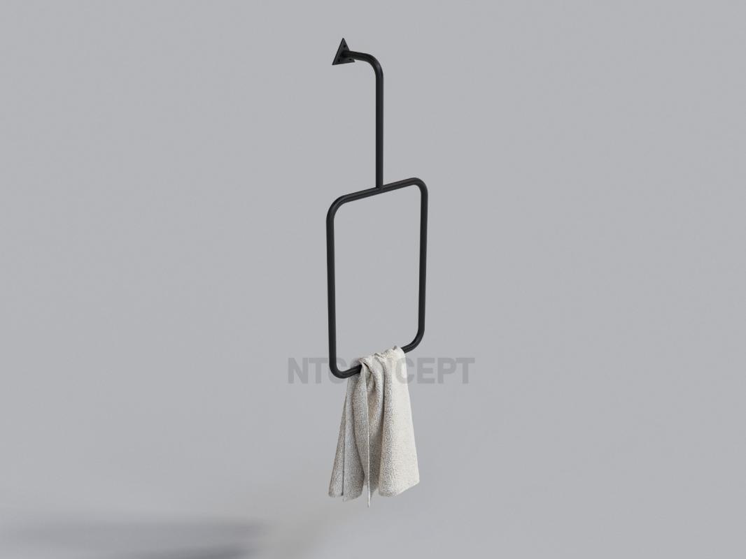 Ntconcept Siyah Metal Duvar Askılığı
