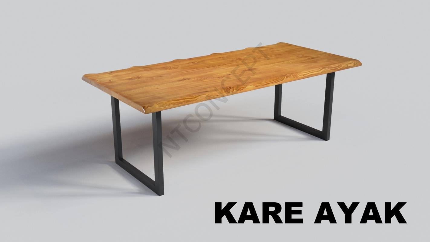 Ntconcept Vinne Doğal Ahşap Yemek Masası