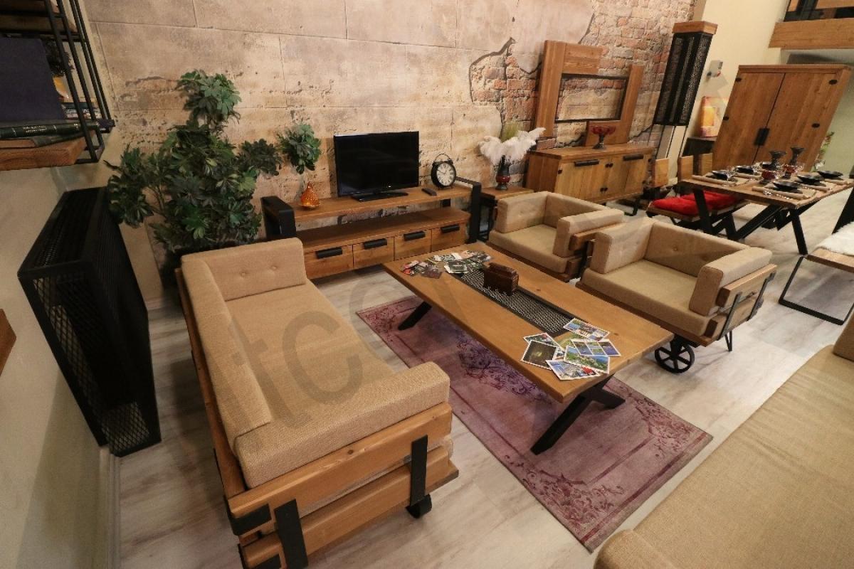 Ntconcept Masif Ağaç Koltuk Takımı