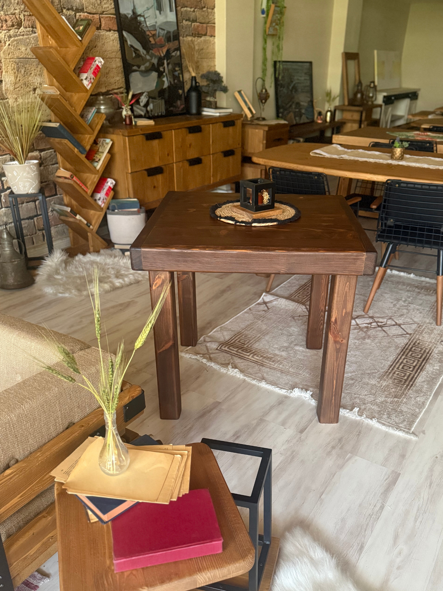 Ntconcept Pina Masif Ahşap Masa