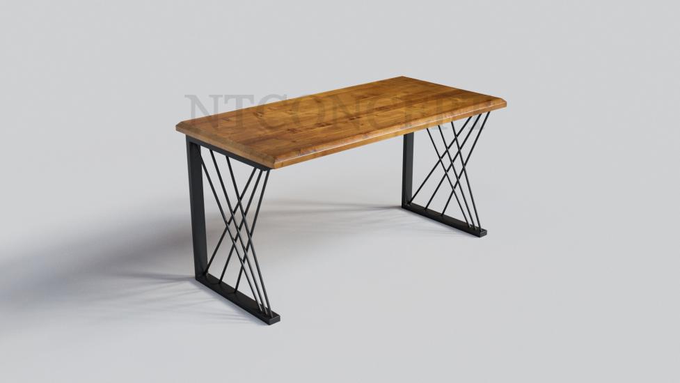 Kaliteli ve farklı loft tarzı doğal ahşap çalışma masası modelleri için doğru adres Ntconcept...