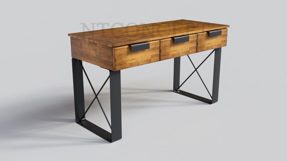 Kaliteli ve farklı loft tarzı doğal ahşap çalışma masası modelleri için doğru adres Ntconcept...