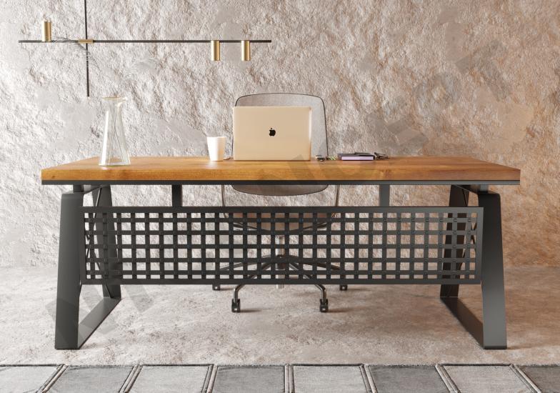 Kaliteli ve farklı loft tarzı doğal ahşap çalışma masası modelleri için doğru adres Ntconcept...