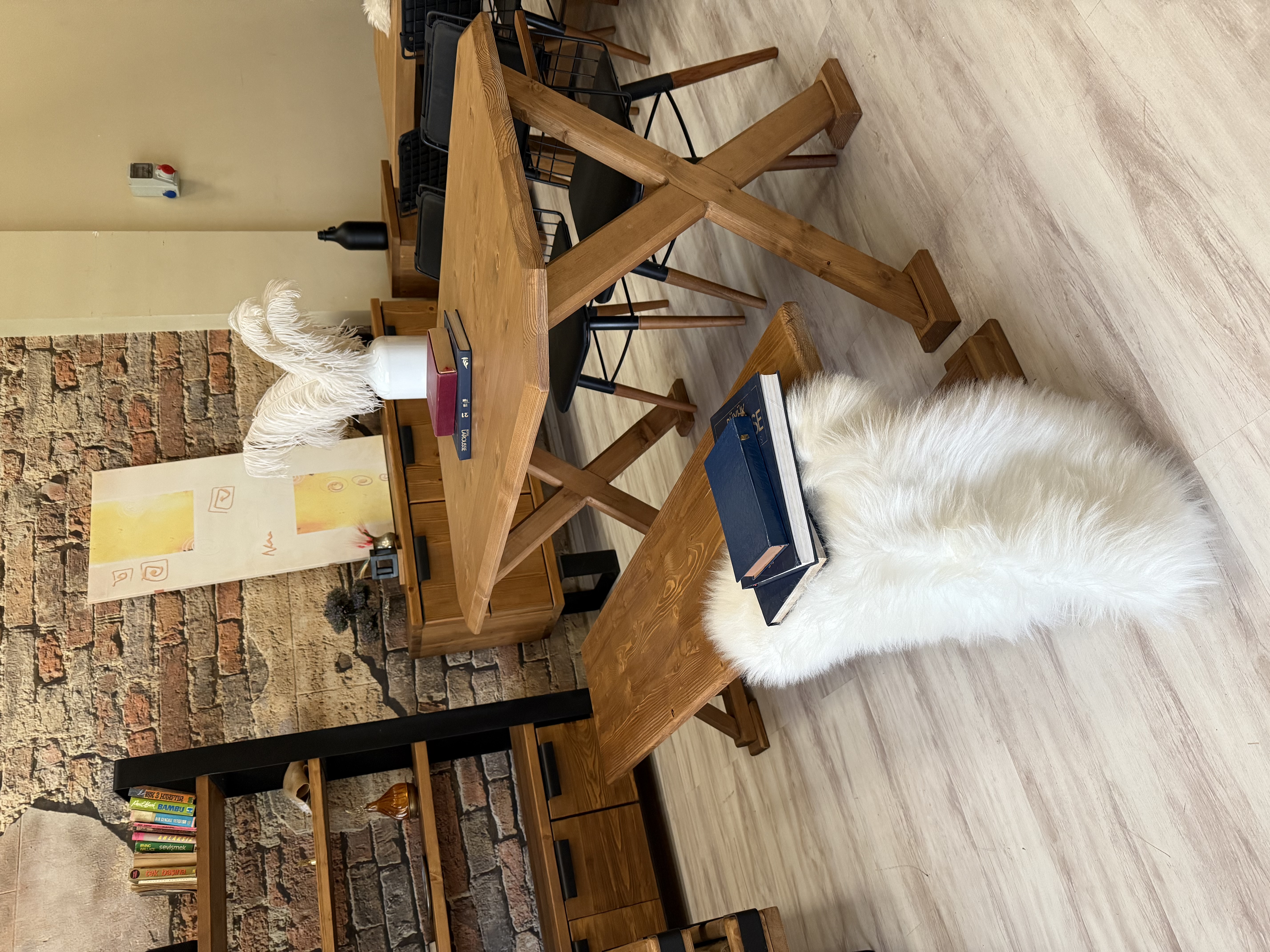 Ntconcept Vitra Ahşap Ayaklı Bench